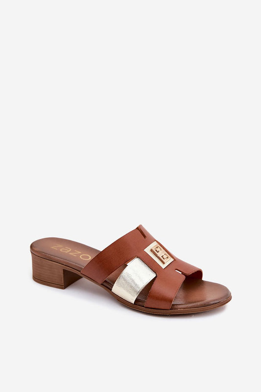  Heeled sandals model 227456 Step in style 
