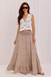  Long skirt model 229479 Italy Moda 