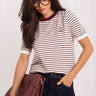  Short sleeve sweater model 230143 Italy Moda 