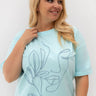  Plus size T-shirt model 230451 Relevance 