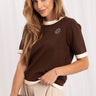  Short sleeve sweater model 230899 Italy Moda 