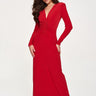  Long dress model 232508 Makadamia 