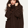  Turtleneck model 232516 Makadamia 
