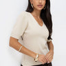  Short sleeve sweater model 232573 Factory Price 