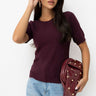  Short sleeve sweater model 232582 Factory Price 