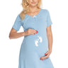  maternity nightgown model 147483 PeeKaBoo 