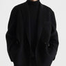 Gun Collar Double-faced Woolen Goods Woolen Suit Wool Coat For Men  