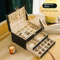  3 jewelry box Elegant black