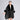 Imitation Rex Rabbit Fur Collar Cape And Shawl Women's Plus Size Loose Woolen Coat  
