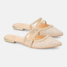 Mangará Amburana Women's Mules Beige - Sustainable