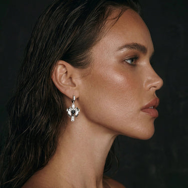 Angel Wings Drop Earrings  